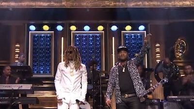 Jeezy & Future Perform "No Tears" w/ Live The Roots On The Tonight Show