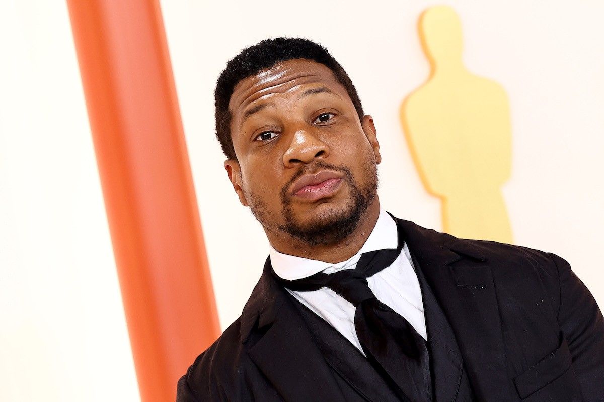 Jonathan Majors attends the 95th Annual Academy Awards on March 12, 2023 in Hollywood, California.