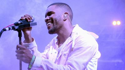 Frank Ocean during the performs during the 2014 Bonnaroo Music & Arts Festival on June 14, 2014 in Manchester, Tennessee (Tim Mosenfelder/Getty Images).