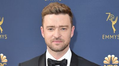 Justin Timberlake Emmys Tux White Black