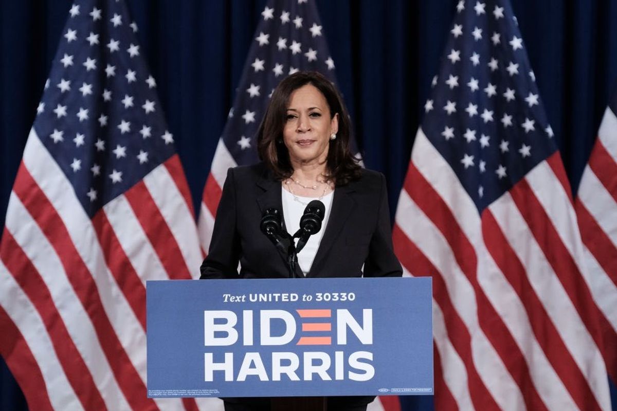 Kamala Harris Cancels Campaign Travel After Two People Near Her Test Positive For COVID-19
