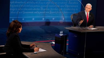 Kamala Harris Mike Pence Vice Presidential Debate 2020 Susan Page