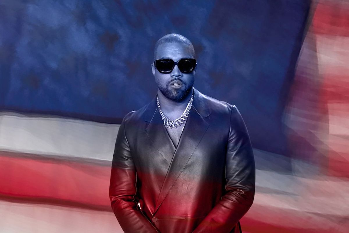 Kanye West American Flag