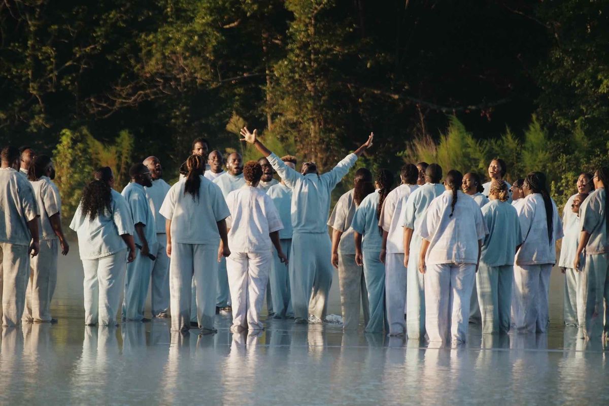 Kanye West Sunday Service Walk On Water