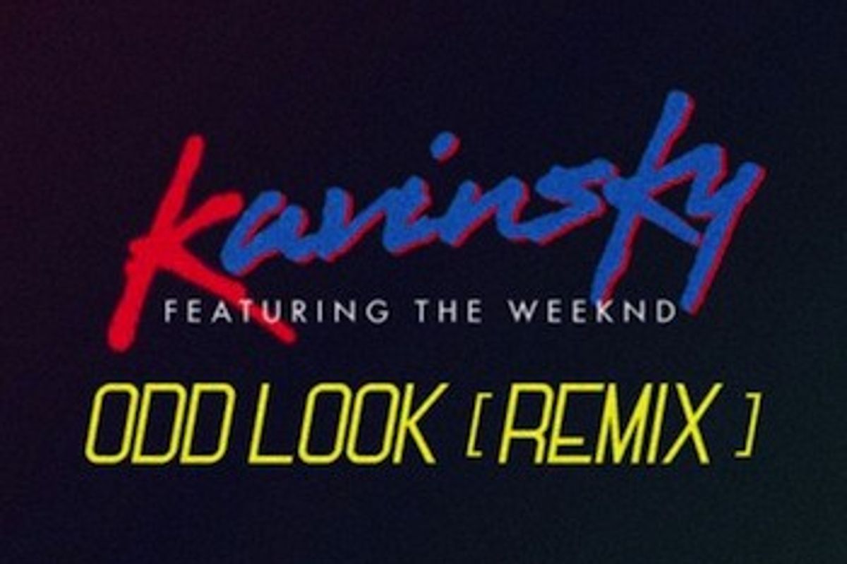 Kavinsky the weeknd odd look remix feat