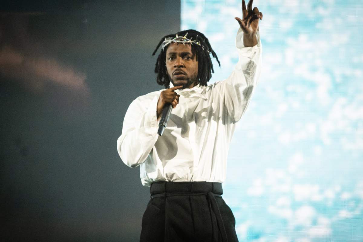 Kendrick Lamar Crown Shirt White