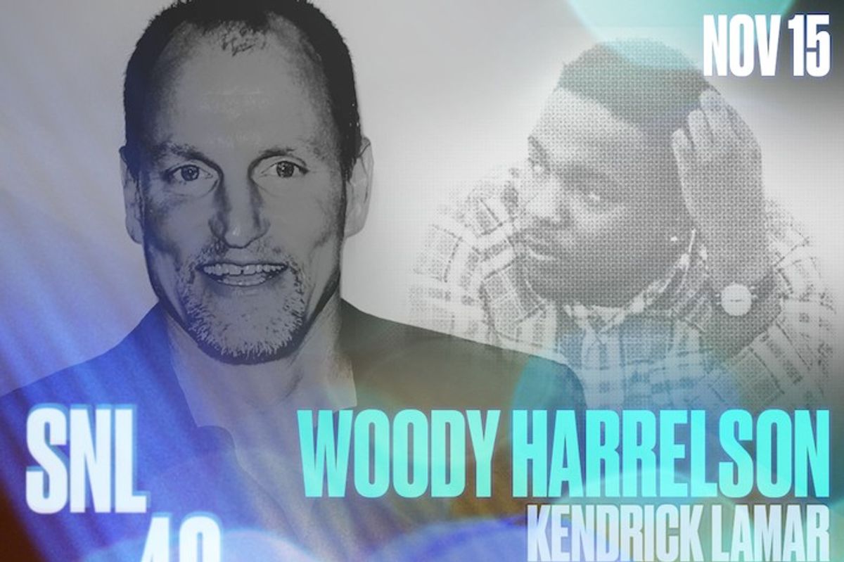 Kendrick Lamar To Return To SNL On November 15th w/ Woody Harrelson As Host