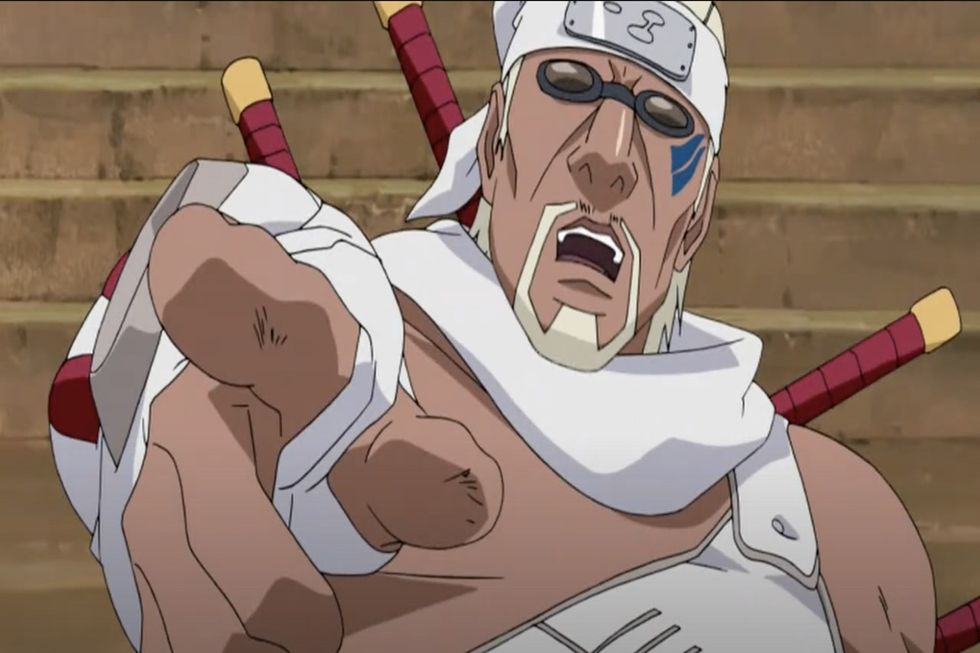 Killer Bee from the Naruto anime