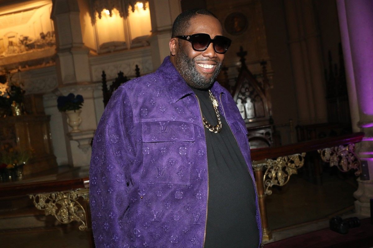 Killer Mike Hosts A Private Listening Event at St Ann's Holy Trinity Church on April 17, 2023 in New York City (Photo by Johnny Nunez/WireImage).