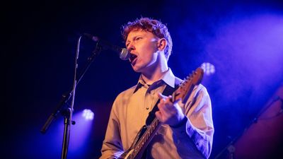 King Krule performs at Beckett Student Union on February 24, 2020 in Leeds, England. (Photo by Andrew Benge/Redferns)