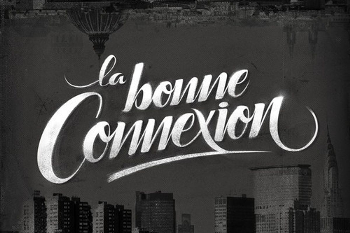 La Bonne Connexion French Hip Hop Mixtape Cover