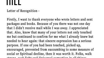 Lauryn Hill's Open Letter
