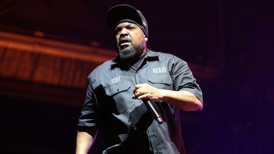 Ice Cube performs on stage at The Trusts Outdoors on April 01, 2023 in Auckland, New Zealand.