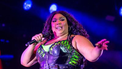 Lizzo performs at Roskilde Festival 2023 on July 01, 2023 in Roskilde, Denmark.