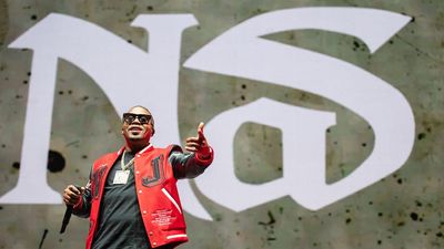 NAS performs at The O2 Arena on June 13, 2023 in London, England