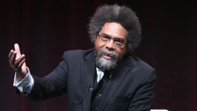 Philosopher Dr. Cornel West speaks onstage during the 'Black America Since MLK: And Still I Rise' panel discussion at the PBS portion of the 2016 Television Critics Association Summer Tour at The Beverly Hilton Hotel on July 29, 2016 in Beverly Hills, California.