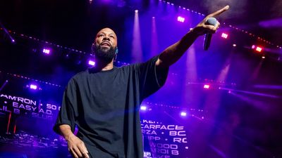 Rapper Common performs at Little Caesars Arena on August 18, 2023 in Detroit, Michigan.
