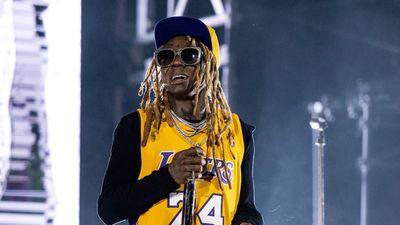 Rapper Lil Wayne performs onstage during the final night of the 'Welcome to tha Carter' tour at The Wiltern on May 13, 2023 in Los Angeles, California.