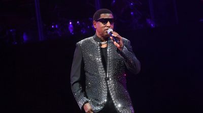 Singer Babyface performs in concert at State Farm Arena on February 14, 2023 in Atlanta, Georgia.