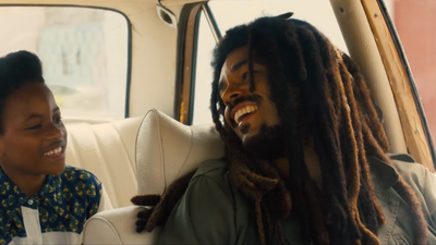 Kingsley Ben-Adir as Bob Marley in the trailer for the new biopic, One Love. 