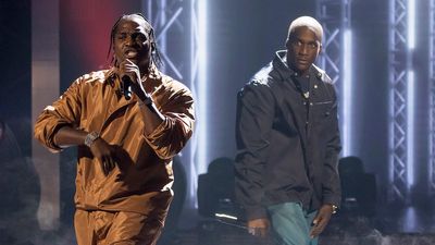 The Clipse perform onstage during the BET Hip Hop Awards 2022 at Cobb Energy Performing Arts Centre on September 30, 2022 in Atlanta, Georgia.