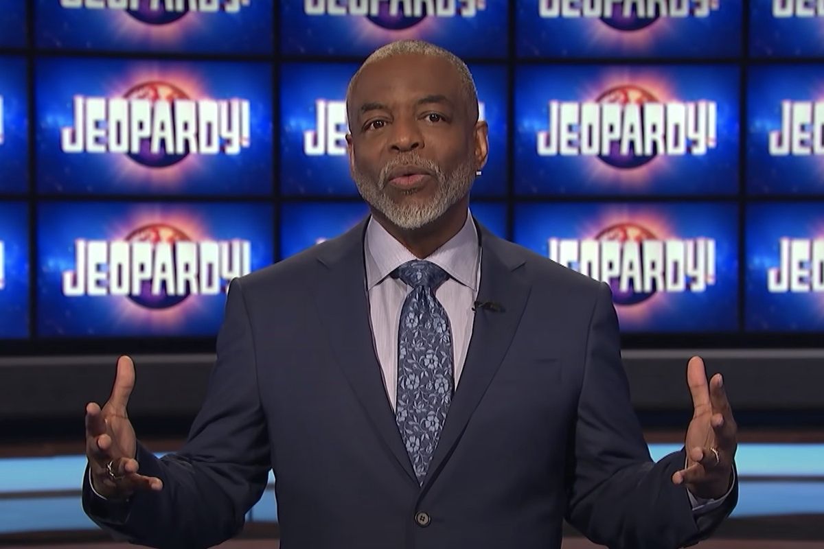 LeVar Burton Jeopardy! host