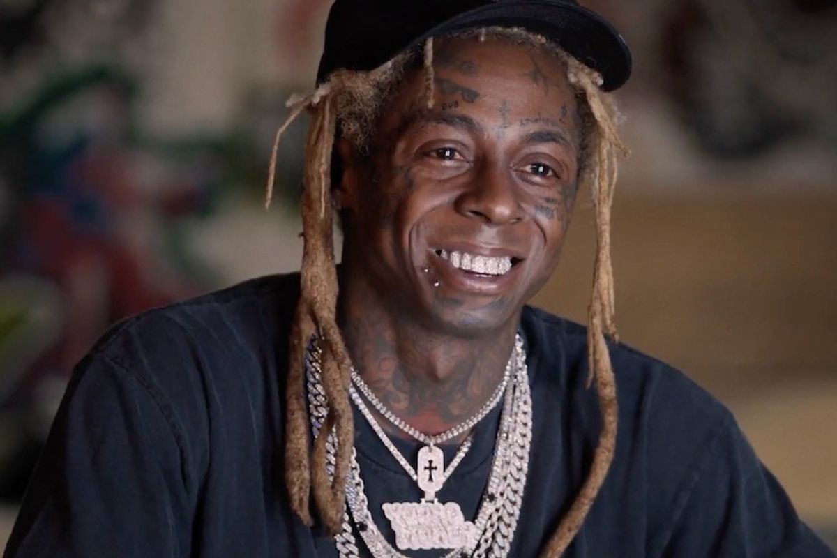 Lil Wayne ​Screengrab from 'Mixtape,' Paramount+.