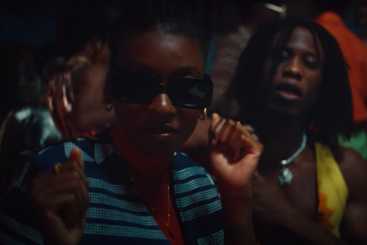 Little Simz in the video for her latest single "Point and Kill"