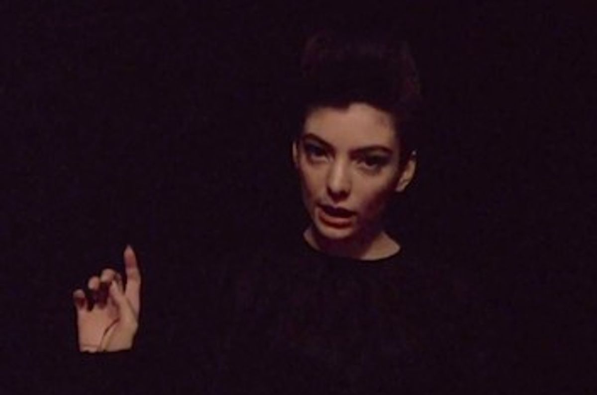 Lorde Returns In The Official Video For "Yellow Flicker Beat" From 'The Hunger Games: Mockingjay Part I' Soundtrack Directed By Emily Kai Bock