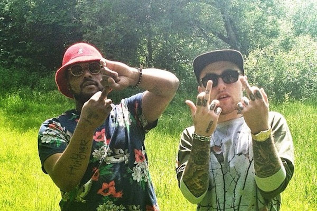 Mac Miller Teams With Schoolboy Q and Pete Rock On The Single "Melt", Which Drops To Celebrate The Anniversary Of His 2013 'Watching Movies With The Sound Off' LP.