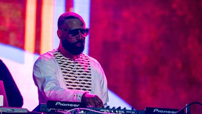 Madlib performs on the Gobi stage during at the 2022 Coachella Valley Music And Arts Festival on April 23, 2022 in Indio, California.