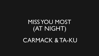 Mr. Carmack Teams With Fellow Producer Taku On The New Single "Miss You Most" (At Night)