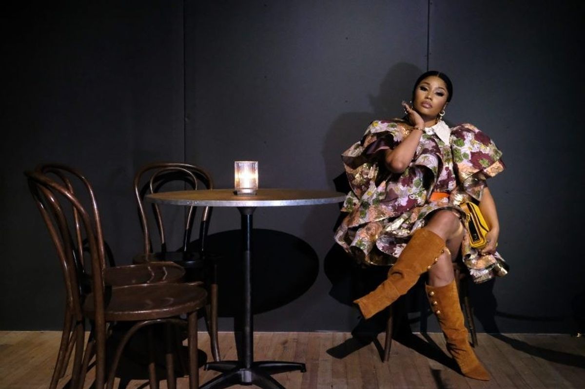 Nicki Minaj at Marc Jacobs Fall 2020 Runway Show