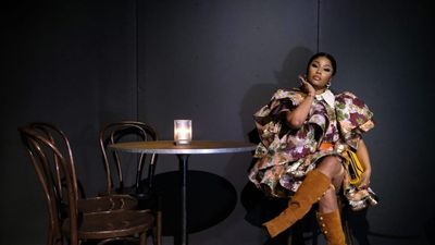 Nicki Minaj at Marc Jacobs Fall 2020 Runway Show