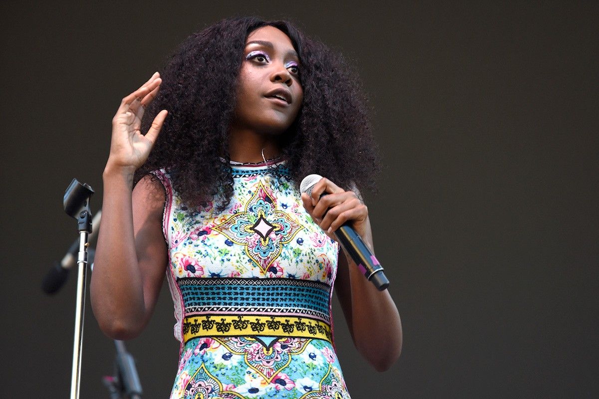 Noname performs at The Greek Theatre on June 10, 2022 in Berkeley, California (photo by Tim Mosenfelder/Getty Images).