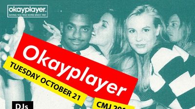 Okayplayer Celebrates CMJ 2014 With A Massive Party At Kinfolk On 10/21 Featuring Sets From DJ Spinna, Mr. Sonny James, DJ Manuvers & DJ Brooklyn Dawn.