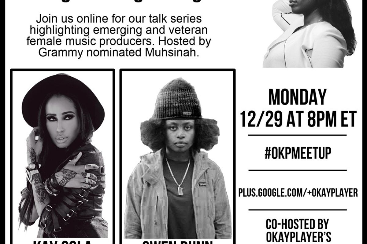 Okayplayer Presents: ‘The Meetup With Muhsinah’ ft. Gwen Bunn & Kay Cola, 12/29
