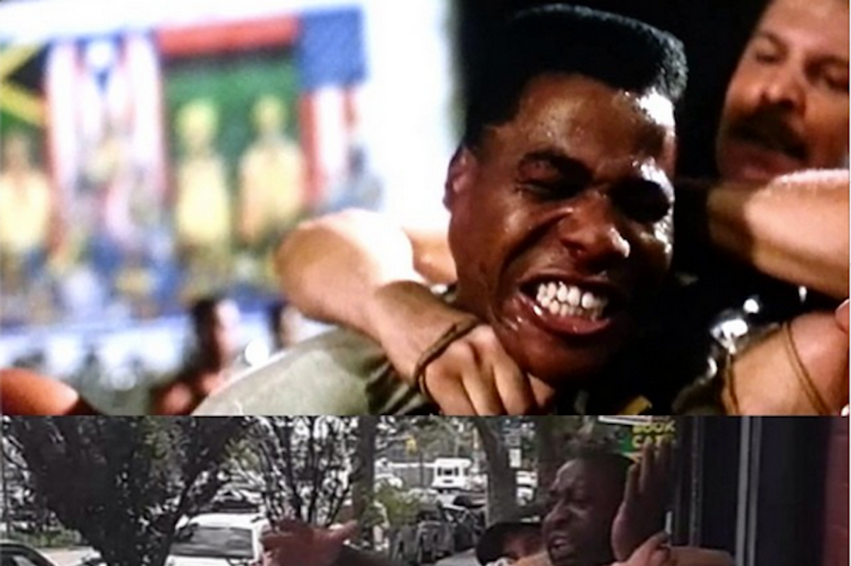Pass The Popcorn: Spike Lee Links NYPD Chokehold Victim & “Do The Right Thing”