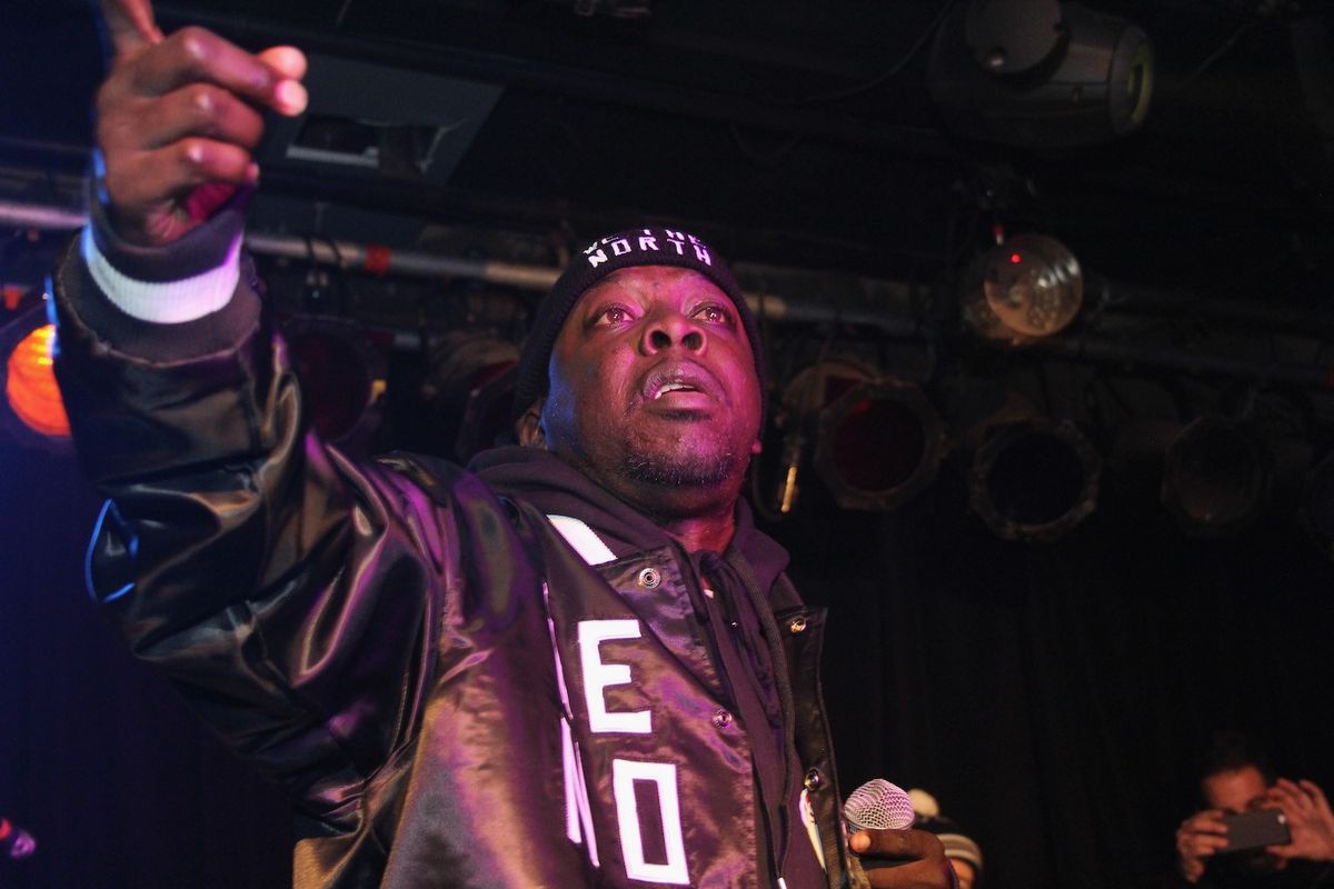 Phife Dawg Performs At Tattoo Queen in Toronto on February 6, 2015.