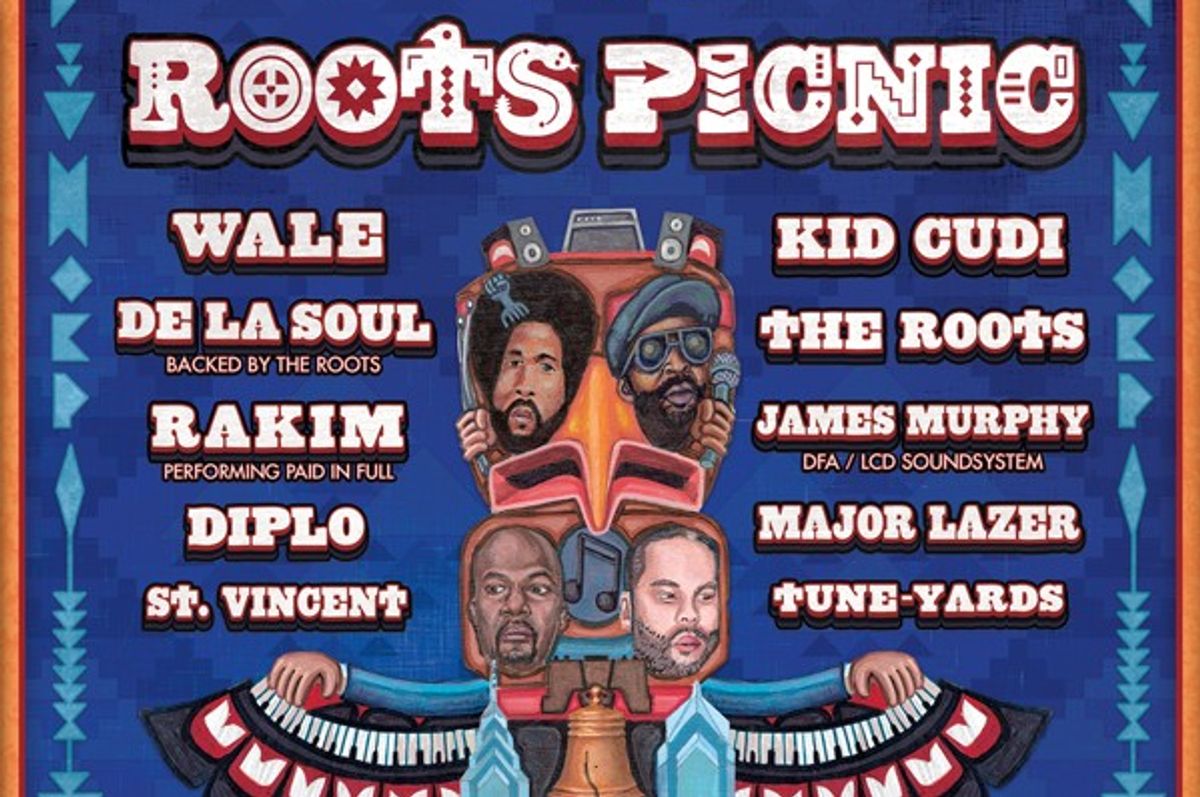 poster art, Roots Picnic 2012 (cropped)