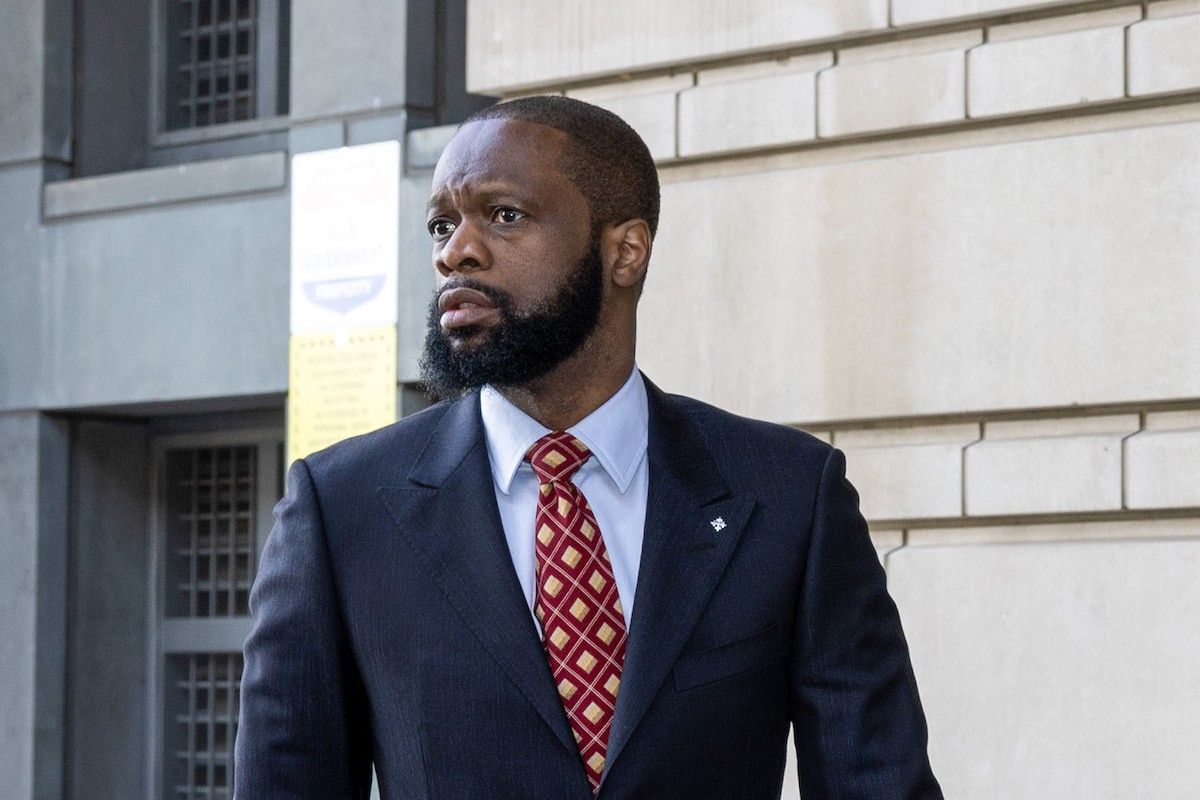Pras of the Fugees in a suit 