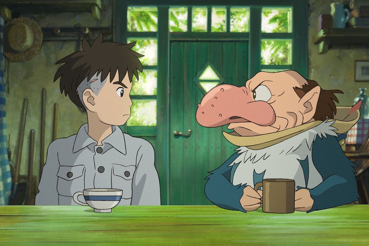​Promotional image for 'The Boy and the Heron,' © 2023 Studio Ghibli. 