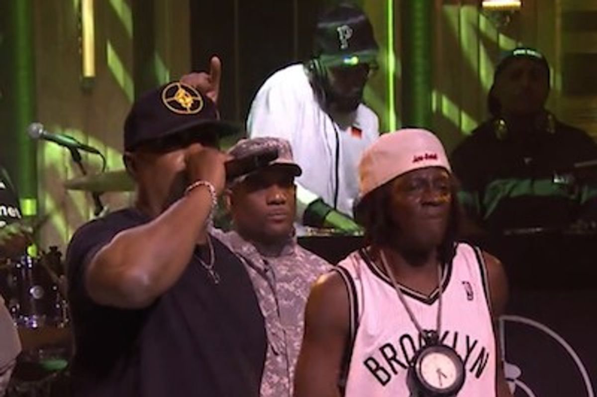 Public Enemy & The Roots Perform "Public Enemy No. 1" On The Tonight Show