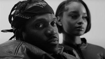 Pusha T in the video for his new single, "Diet Coke."