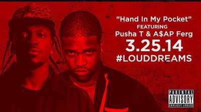 Pusha T Teams With A$AP Ferg On "Hand In My Pocket" From The Forthcoming 'Loud Dreams Vol. 1' Compilation From Sean C & LV
