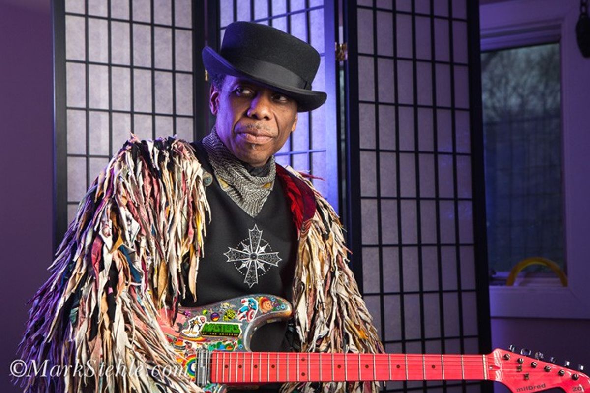 R.I.P. to Jef Lee Johnson, Soulquarian/Soultronics guitarist & friend [photographed by Mark Stehle]