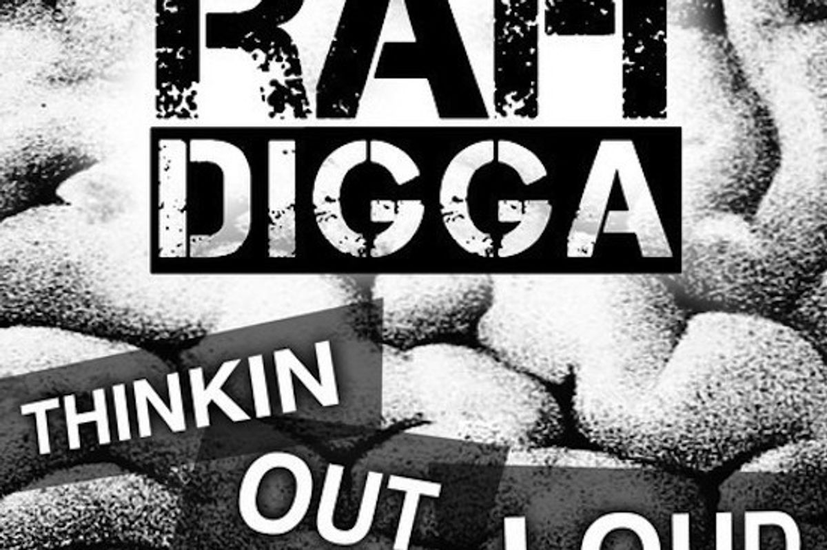Rah Digga Teams With !llmind On The New Track "Thinkin Out Loud" (Six Deep Freestyle) - A Biting Criticism Of Society's Ills From One Of The Culture's Most Sharp Street Reporters.