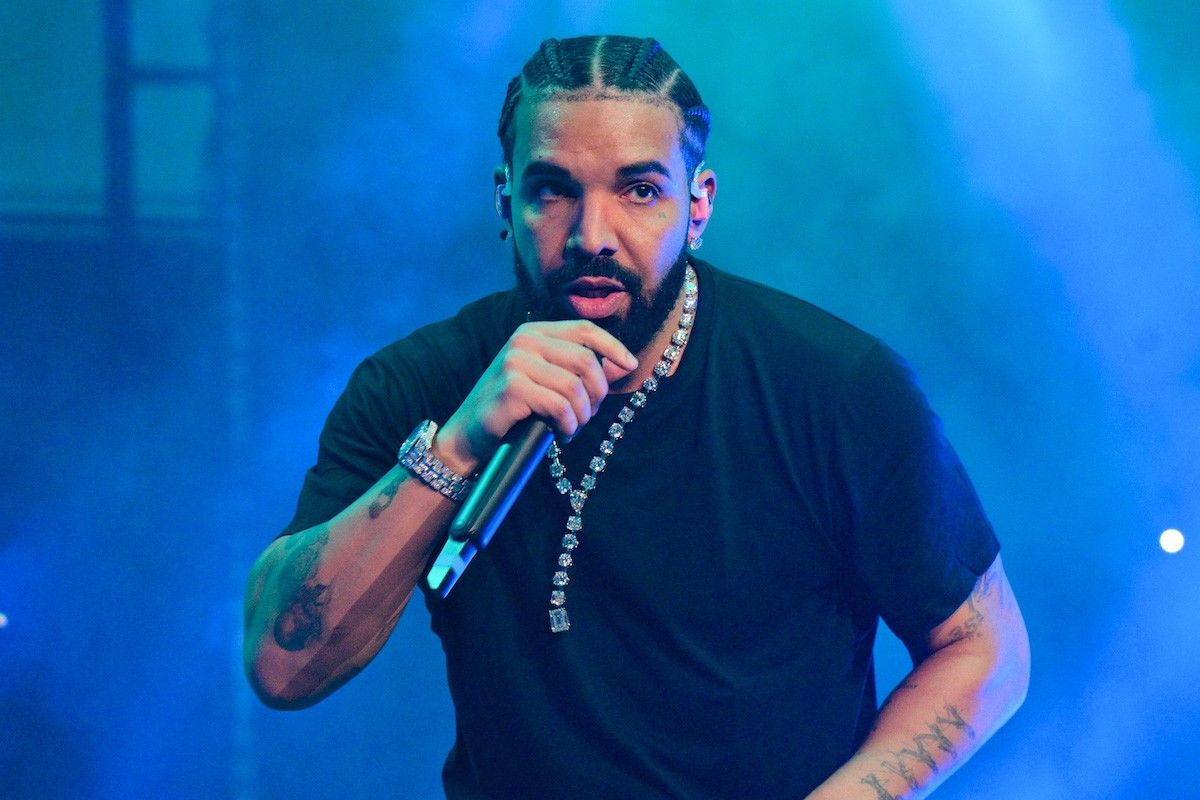 Rapper Drake performs onstage during "Lil Baby & Friends Birthday Celebration Concert" at State Farm Arena on December 9, 2022 in Atlanta, Georgia (Prince Williams/Wireimage).