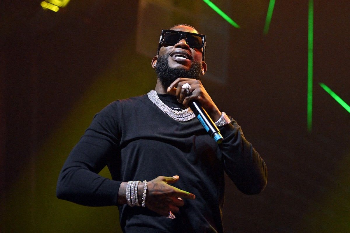 Rapper Gucci Mane performs onstage during night 2 of the 2023 ESSENCE Festival Of Culture™ at Caesars Superdome on July 01, 2023 in New Orleans, Louisiana.
