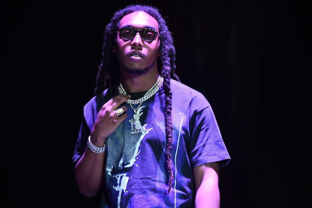 Rapper Takeoff from the hip hop group Migos performs onstage during the 92.3 Real Street Festival at Honda Center on August 11, 2019 in Anaheim, California.